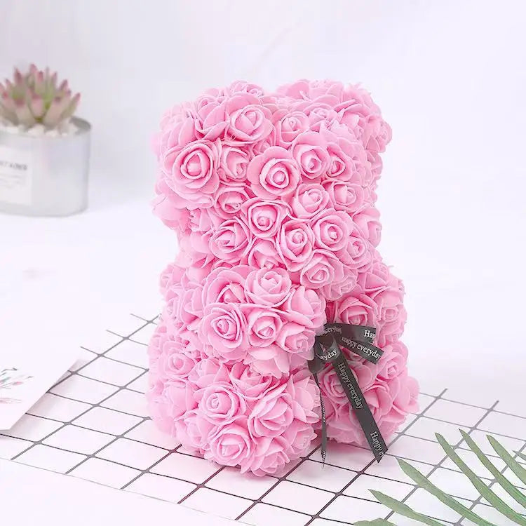 Romantic Rose Bear Gift in Box
