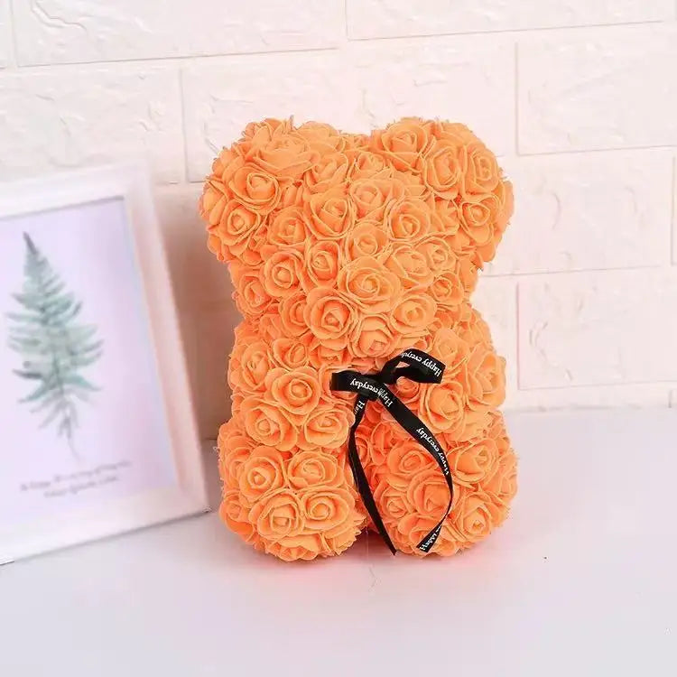 Romantic Rose Bear Gift in Box