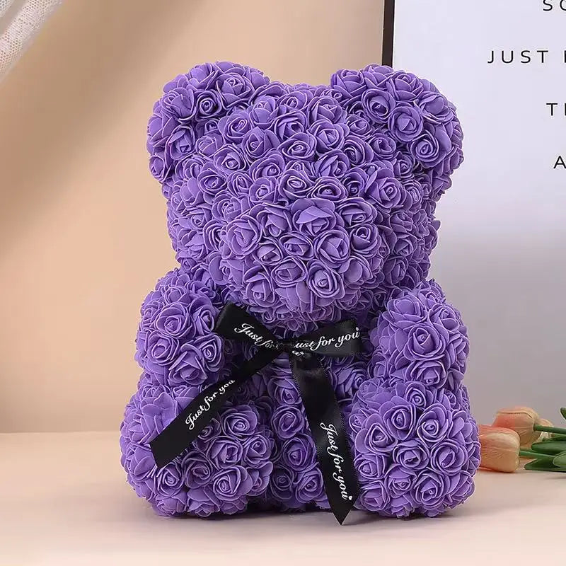 Romantic Rose Bear Gift in Box