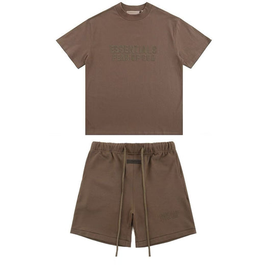Short t-shirt ESSENT Paris marron