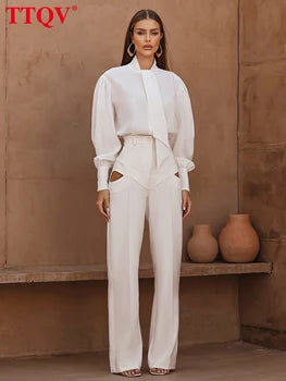 Véloria™ | Pantalon Casual Chic Beige – Sélection Véloria