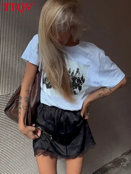 Véloria™ | Jupe Casual Chic Noir – Chic & Confort