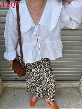 Véloria™ | Blouse Chic Bureau Blanc – Édition Élégance