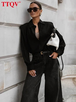 Véloria™ | Blouse Chic Bureau Blanc – Allure Parisienne