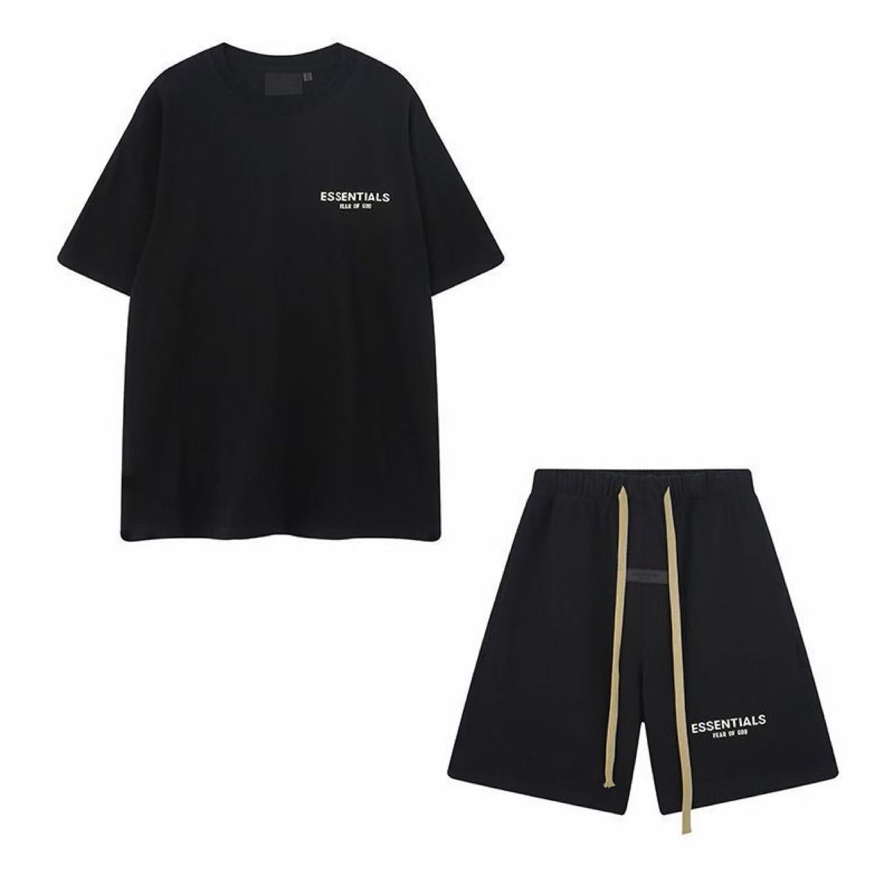 Short t-shirt ESSENT paris noir